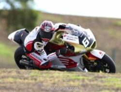 Mario Suryo Aji Amankan Start Posisi 9 di Kualifikasi Moto2 Thailand