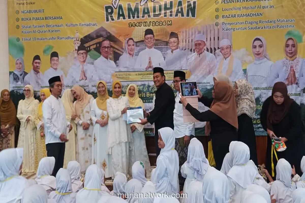 Festival Ramadan DPP Golkar Dihadiri Istri Menteri, Libatkan 284 Santri