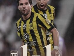 Al-Hilal dan Al-Ittihad Imbang 1-1 Meski Tamu Main 10 Pemain