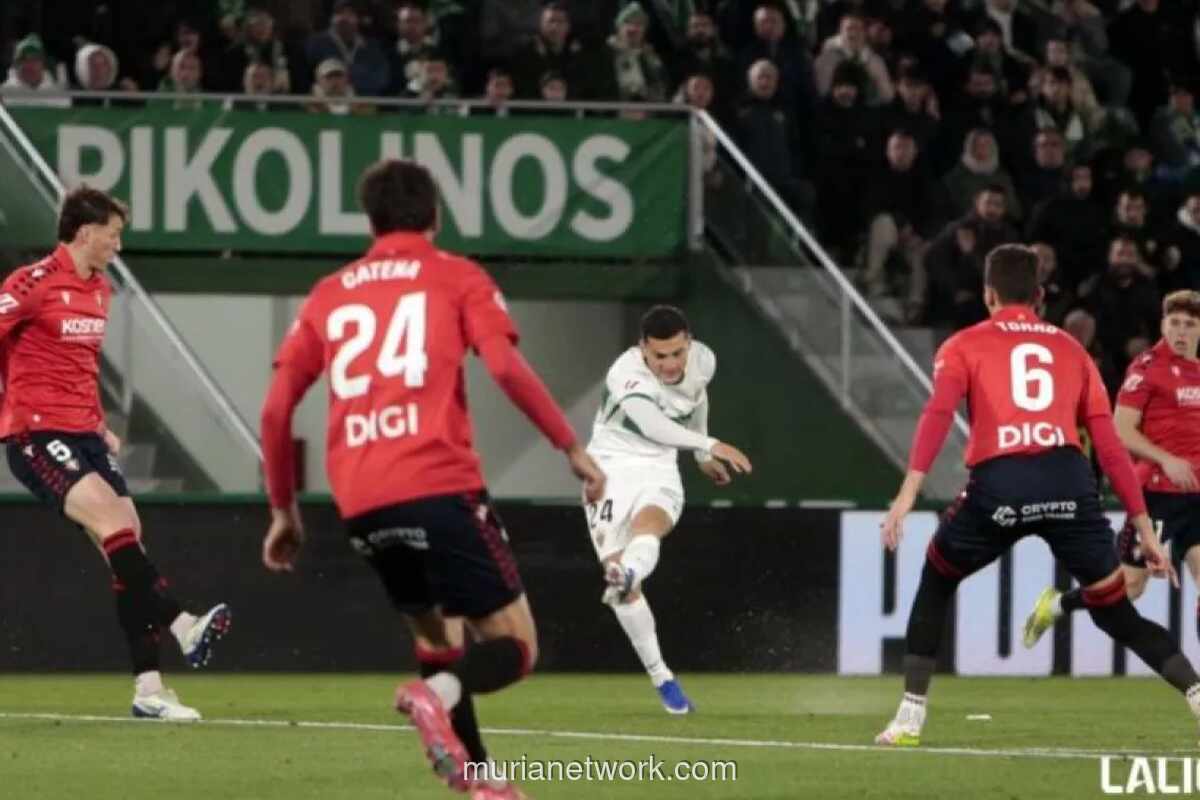 Elche dan Osasuna Berbagi Poin dalam Laga Tanpa Gol di Liga Spanyol