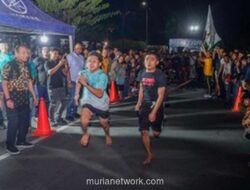 Polda Riau Gelar Balap Lari 100 Meter untuk Antisipasi Balap Liar di Ramadan