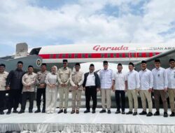 Garuda Hibahkan Pesawat Boeing 737 untuk Latihan Calon Haji di Aceh