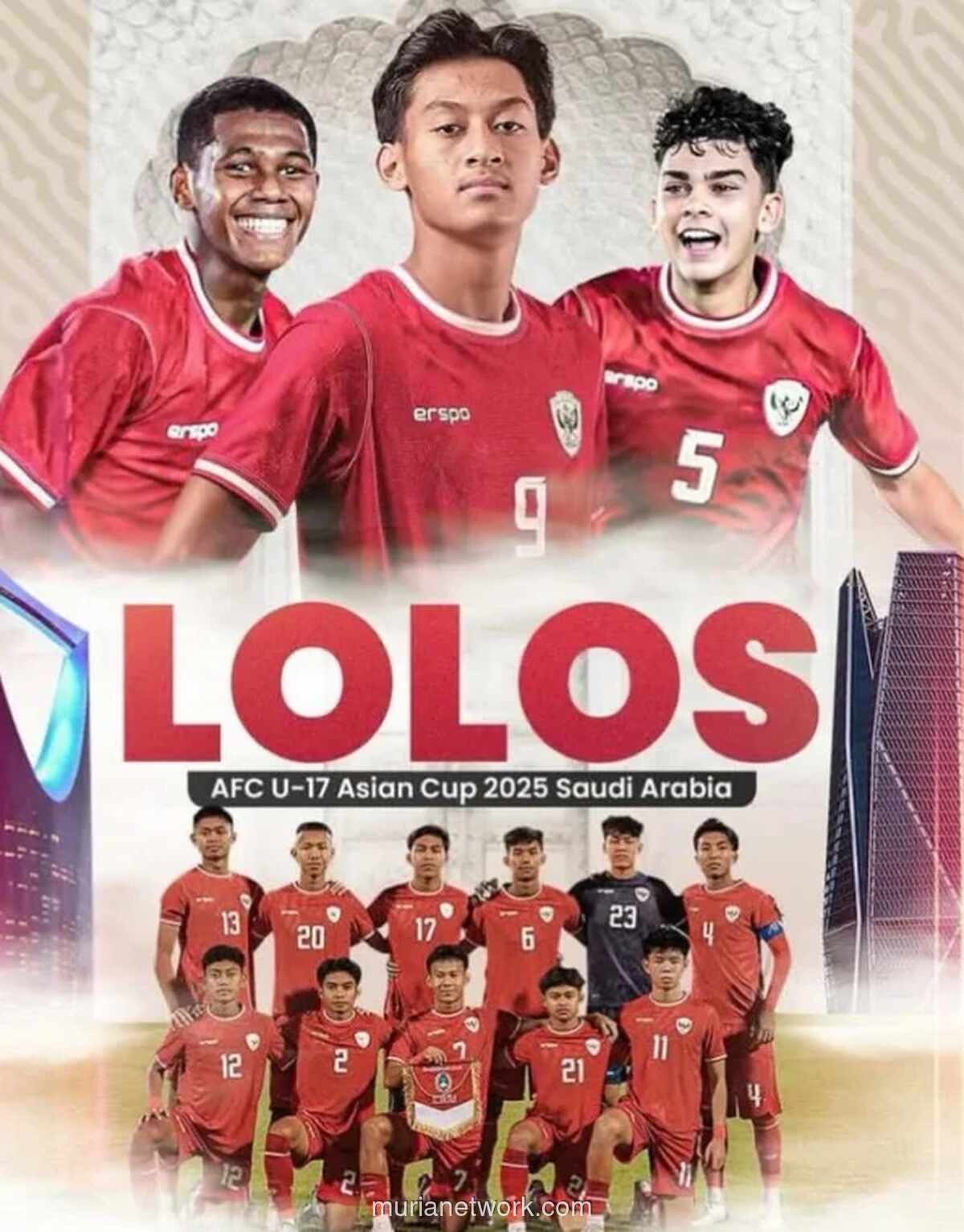 Timnas Indonesia U-17 Dapat Grup Berat di Piala Asia 2026, Hadapi Jepang, China, dan Qatar