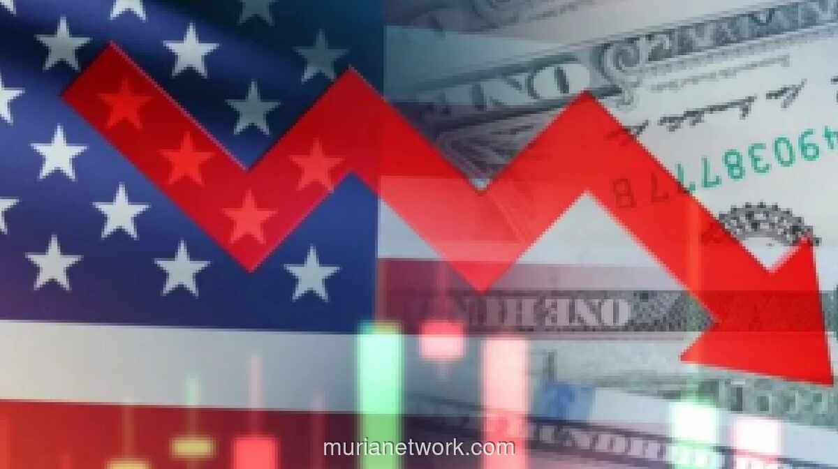 Pertumbuhan Ekonomi AS Melambat Drastis, Hanya 1,4% di Kuartal IV-2025