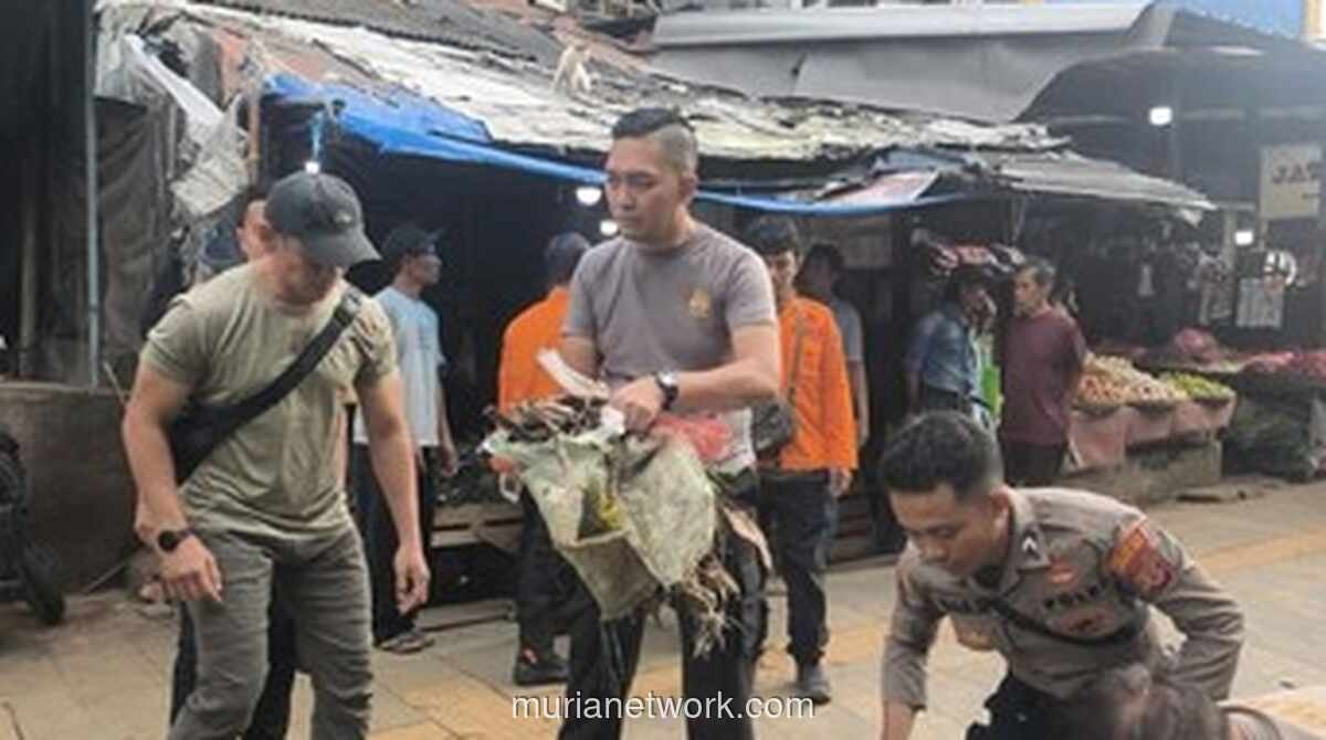 Polresta Bogor Kota Pimpin Aksi Bersih-Bersih Massal di Jalan Utama