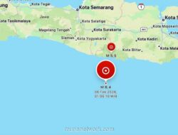 Gempa Megathrust M 6,2 Guncang Pacitan, BMKG Pastikan Tak Berpotensi Tsunami
