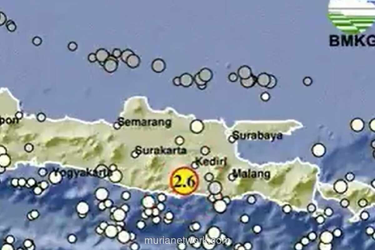 Gempa Magnitudo 2,6 Guncang Tulungagung, Tidak Ada Laporan Kerusakan