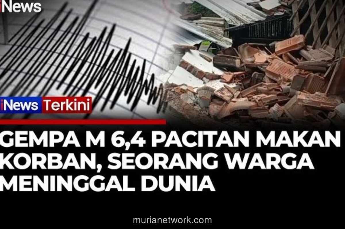 Gempa Megathrust M6,2 Guncang Pacitan, Satu Warga Meninggal Dunia