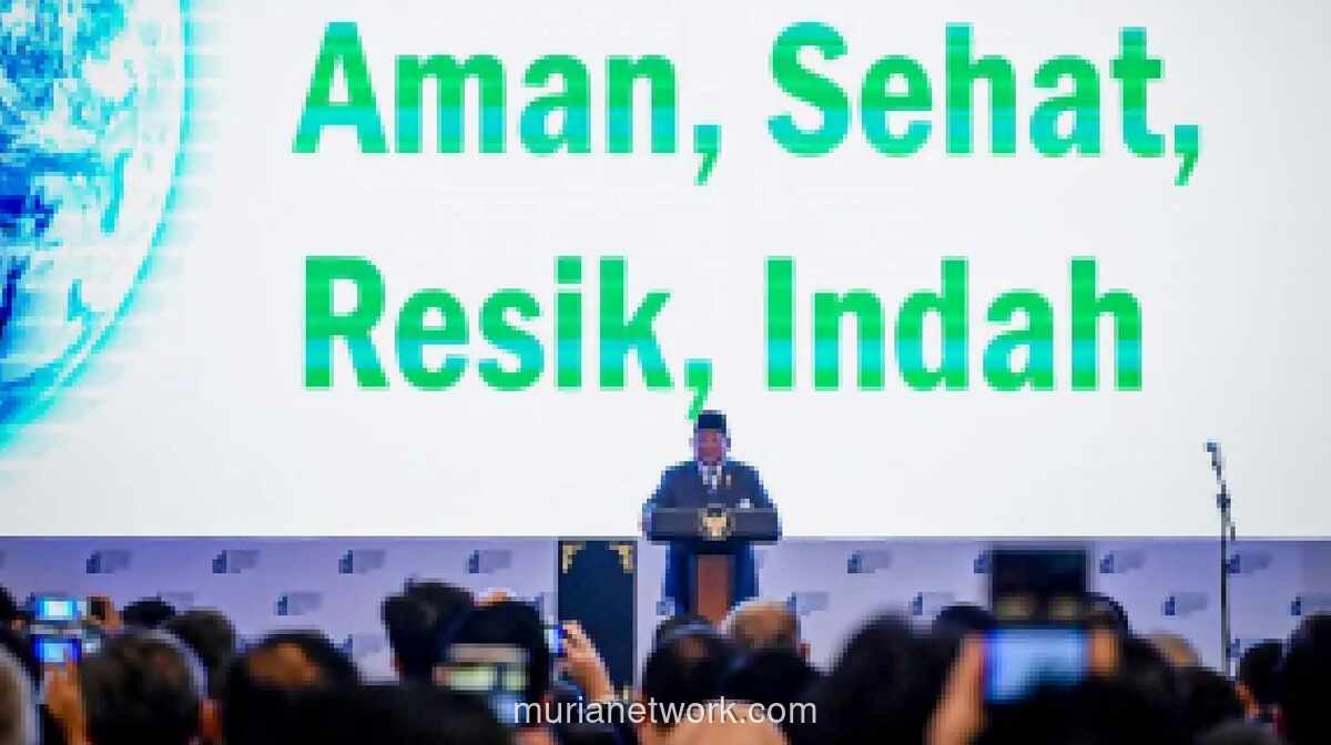 Presiden Prabowo Luncurkan Gerakan Nasional ASRI untuk Benahi Lingkungan