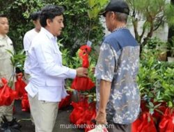 Gerindra Bagikan 2.500 Bibit Pohon untuk Peringati HUT ke-18