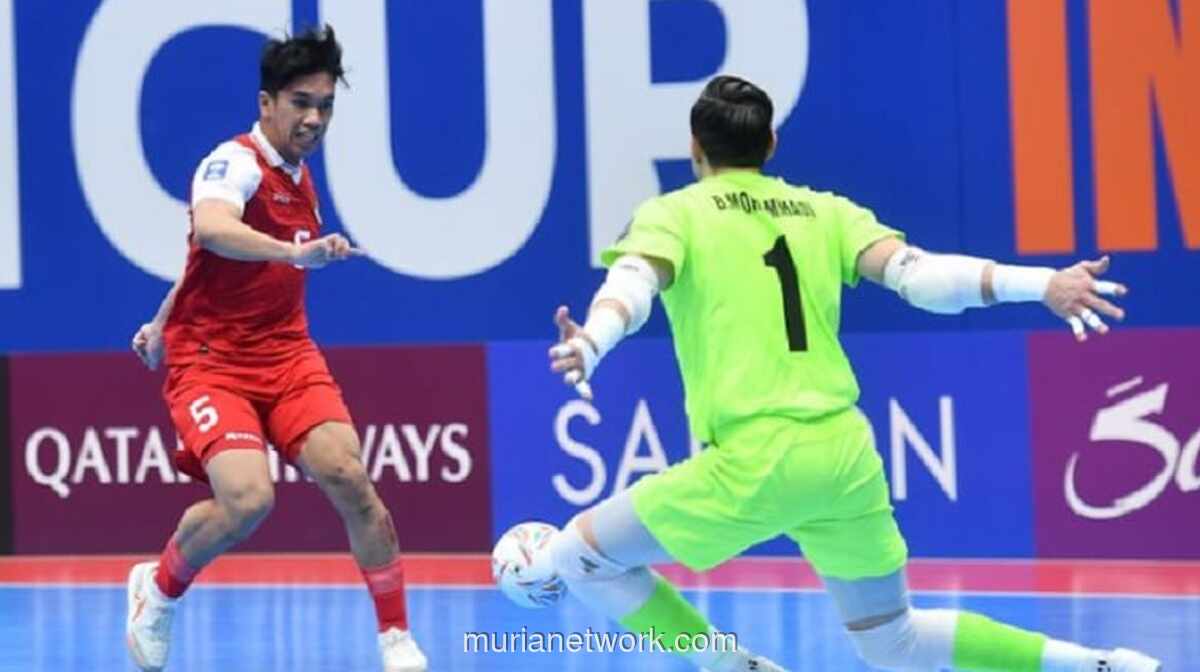 Gol Israr Megantara di Final Piala Asia Futsal Masuk Nominasi Terbaik