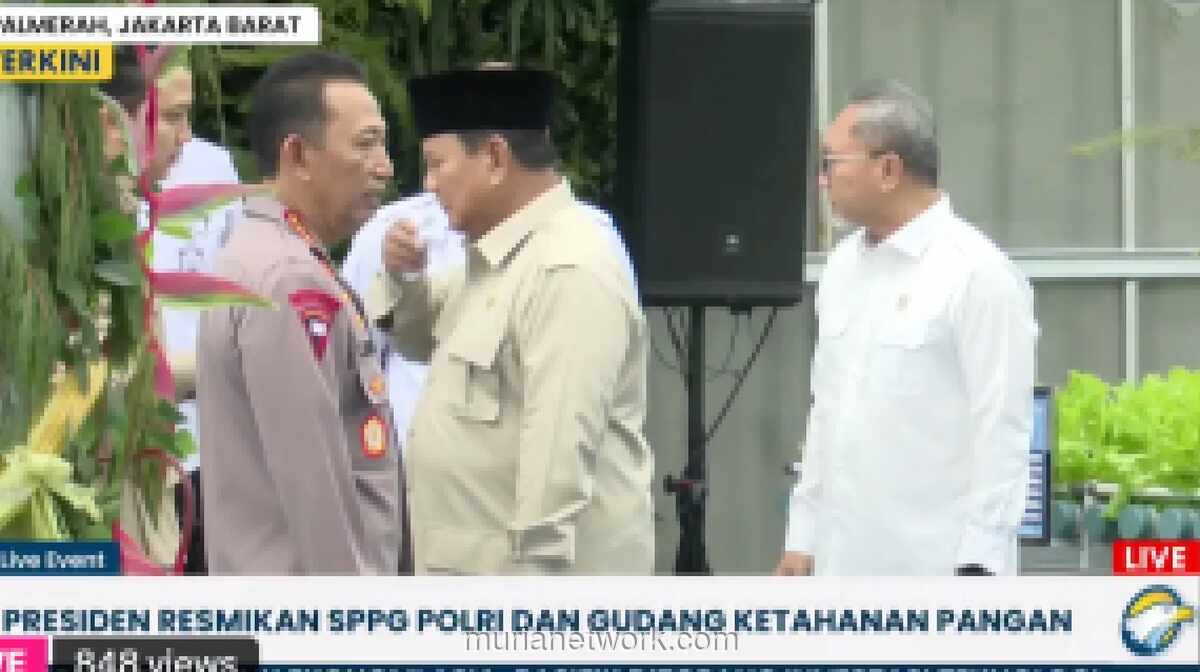 Presiden Prabowo Tinjau Pembangunan Pusat Gizi Polri di Palmerah