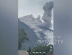 Gunung Semeru Erupsi Dua Kali, Luncurkan Awan Panas Hingga 3 Kilometer