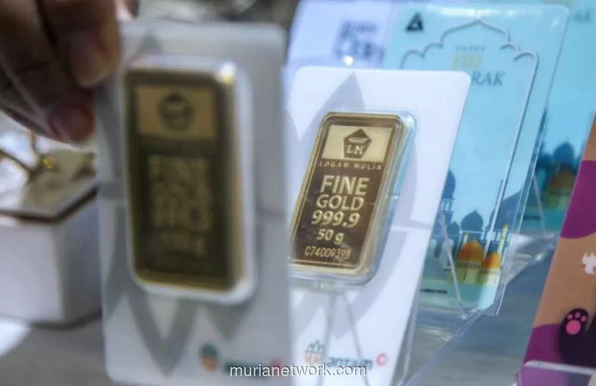 Harga Emas Antam Stagnan di Rp2,947 Juta per Gram
