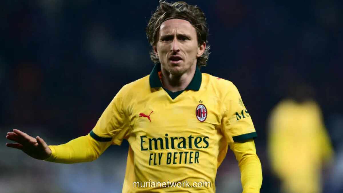 Modric Cetak Gol Kemenangan, AC Milan Taklukkan Pisa 2-1 di Serie A