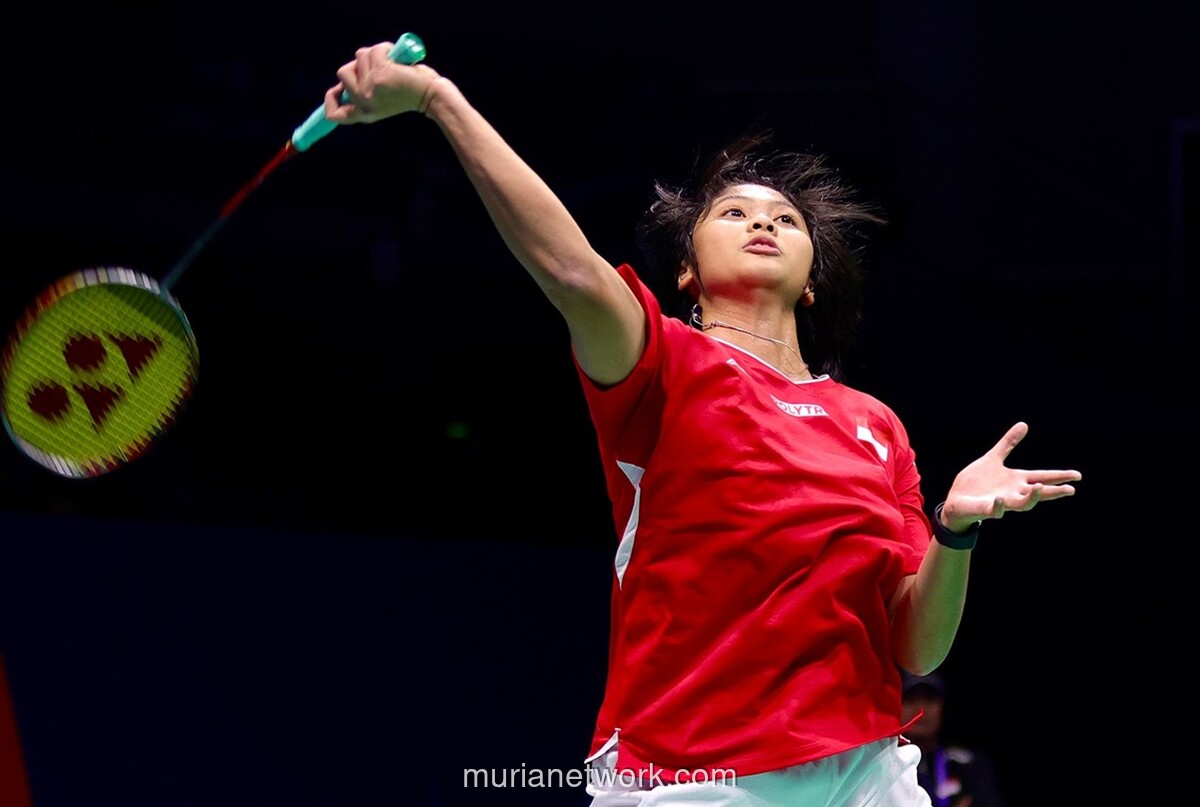 Thalita Tumbang Telak, Indonesia Tertinggal dari Korsel di Semifinal Badminton Asia