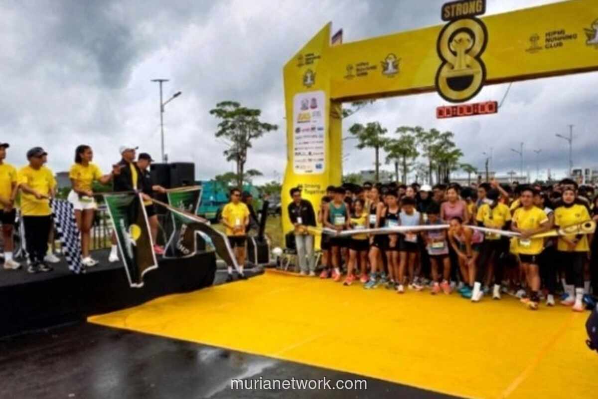 HIPMI Run Strong 8 di Makassar Gaungkan Target Pertumbuhan Ekonomi 8 Persen