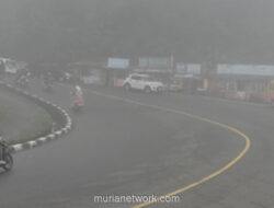 Polres Cianjur Imbau Pengendara Ekstra Waspada di Puncak Akibat Hujan dan Kabut Tebal