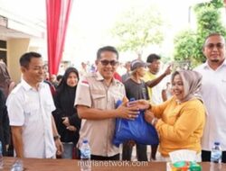 Gerindra Sumbar Bagikan 65.000 Paket Sembako dan Soroti Anggaran Triliunan untuk Infrastruktur