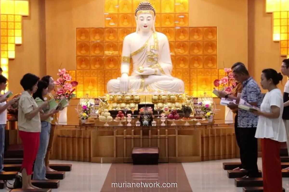 Umat Buddha Banda Aceh Panjatkan Doa Universal untuk Keselamatan Masyarakat dalam Perayaan Imlek