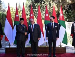 Raja Yordania Apresiasi Komitmen Indonesia untuk Solusi Dua Negara