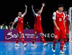 Timnas Futsal Indonesia Ungguli Iran 3-2 di Babak Pertama Final Piala Asia