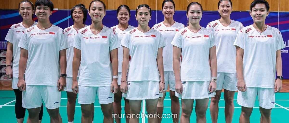 Tim Putri Bulu Tangkis Indonesia Hadapi Thailand di Perempat Final BATC 2026