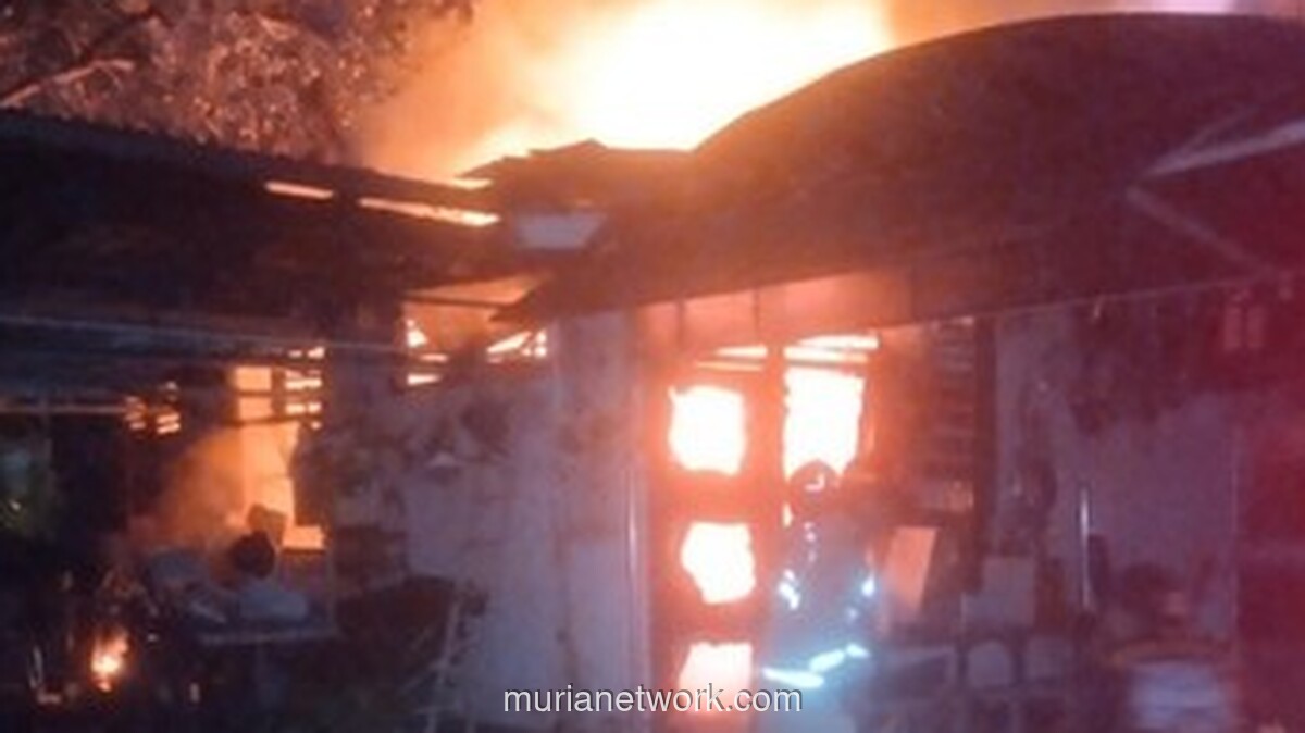 Usaha Konveksi di Ciomas Bogor Hangus Diduga Akibat Korsleting Listrik