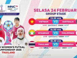 Timnas Futsal Putri Indonesia Hadapi Thailand di Laga Perdana ASEAN Championship 2026