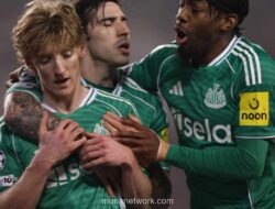 Newcastle Hadapi Manchester City dengan Modal Tiga Kemenangan Tandang Beruntun