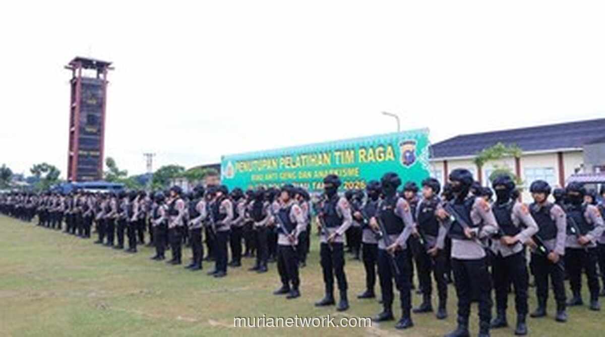 Polda Riau Latih Intensif 244 Personel Tim RAGA Jelang Ramadan 2026