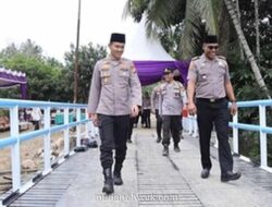 Jembatan Merah Putih Presisi di Kuansing Rampung, Akhiri Kendala Akses Warga
