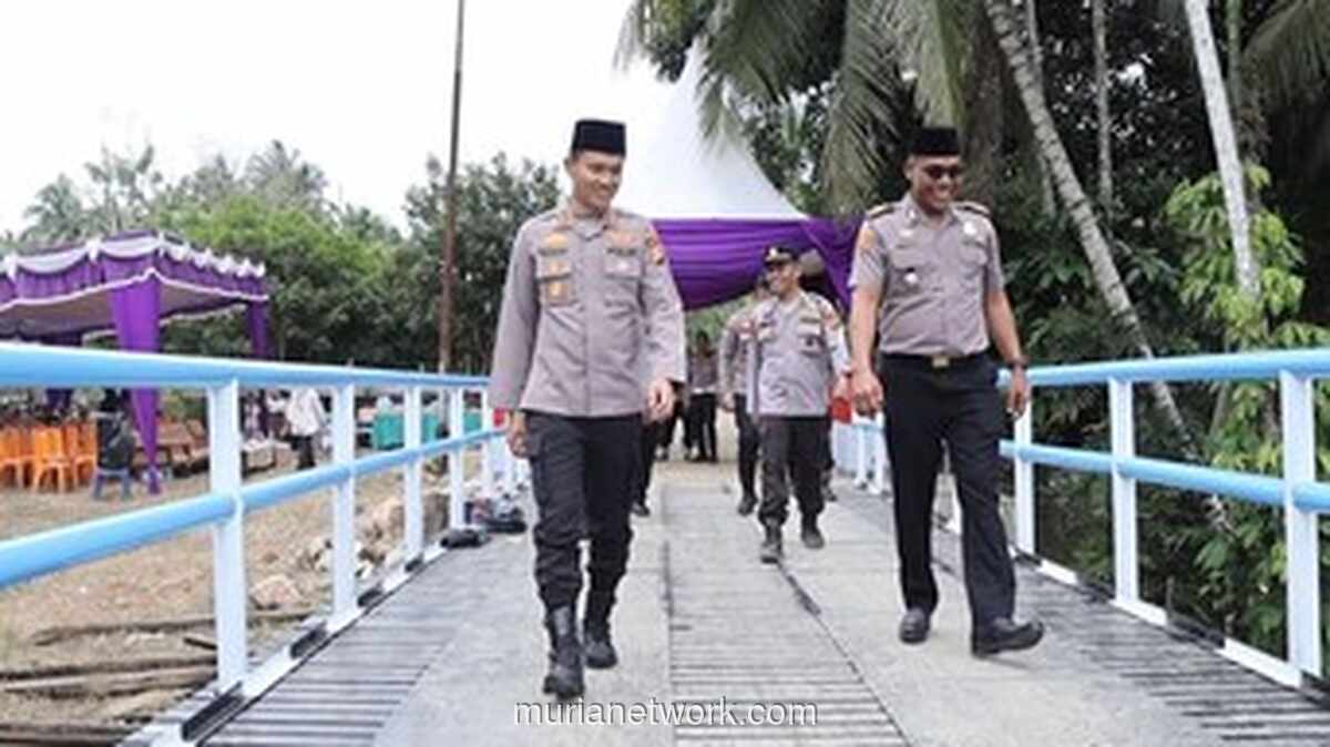 Jembatan Merah Putih Presisi di Kuansing Rampung, Akhiri Kendala Akses Warga