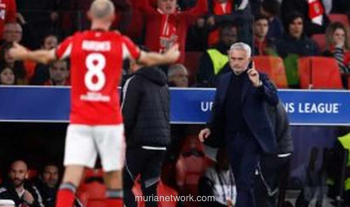FPF Siapkan Jose Mourinho Sebagai Pengganti Martinez di Timnas Portugal