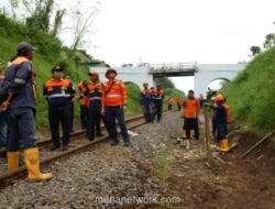 KAI Daop 8 Perketat Pengawasan Titik Rawan Longsor Jelang Mudik Lebaran 2026