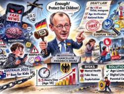 Kanselir Merz Dukung Larangan Media Sosial untuk Anak di Bawah 16 Tahun