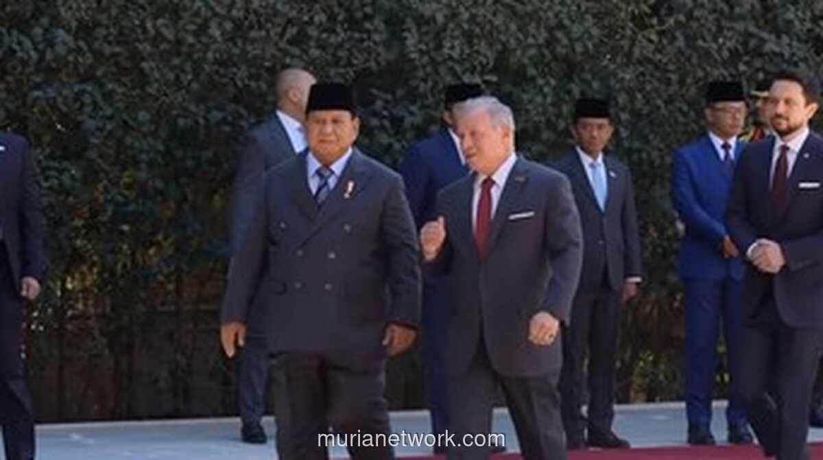 Presiden Prabowo Disambut Pengawalan Jet Tempur F-16 dalam Kunjungan ke Yordania