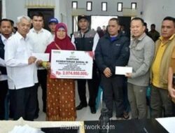Kemensos Salurkan Bantuan Rp 2,07 Miliar untuk Korban Bencana di Bener Meriah