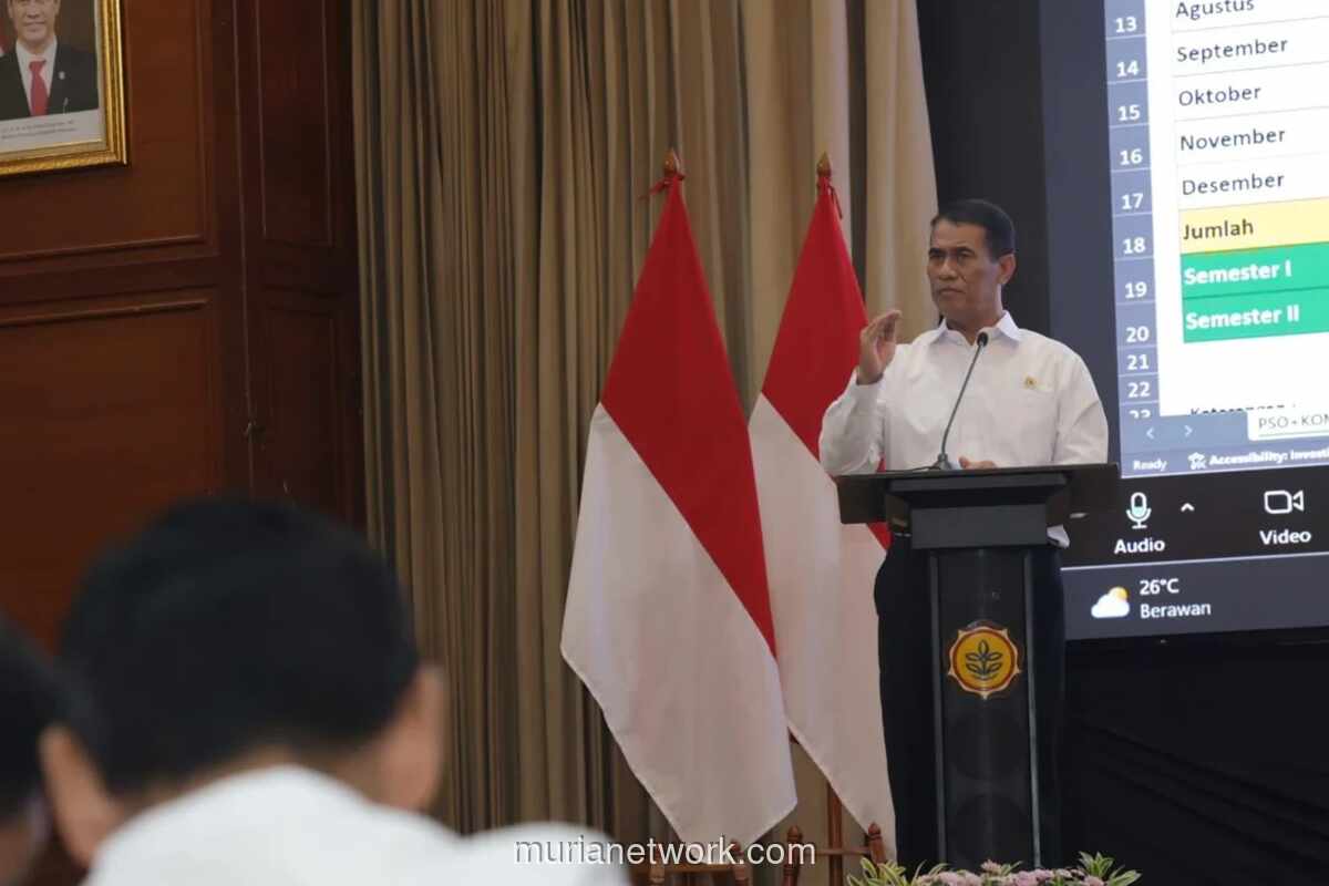 Mentan Ancam Alihkan Anggaran Daerah yang Tak Serius Cetak Sawah