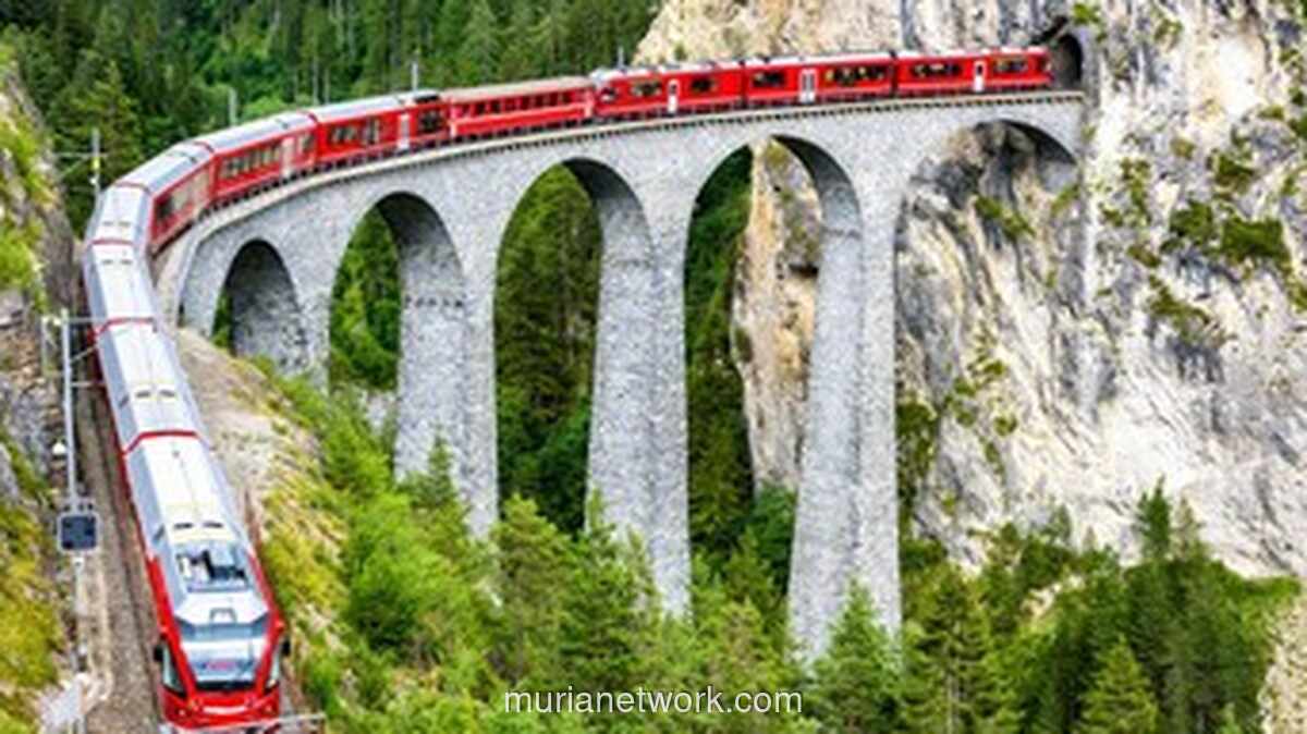 Longsor Salju Diduga Picu Kereta Tergelincir di Swiss, Lima Orang Terluka