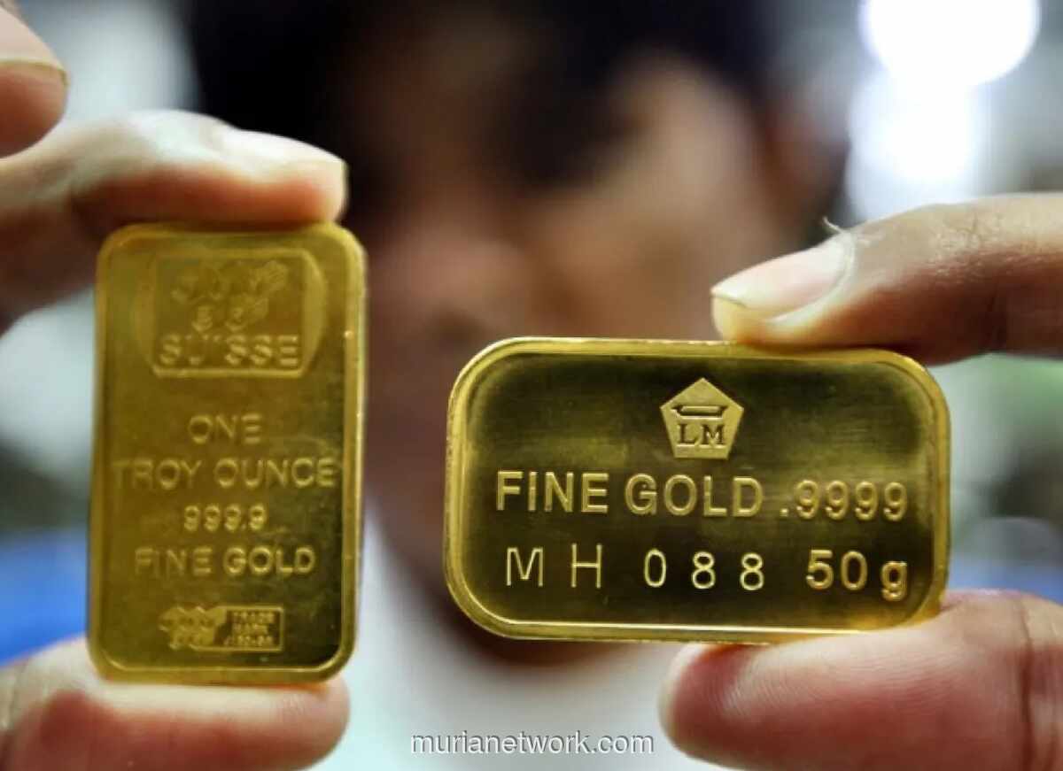 Harga Emas Antam Turun Lagi, Buyback Anjlok Rp51.000 per Gram
