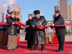 Kim Jong Un Resmikan Perumahan Khusus Keluarga Prajurit Korut Gugur di Ukraina