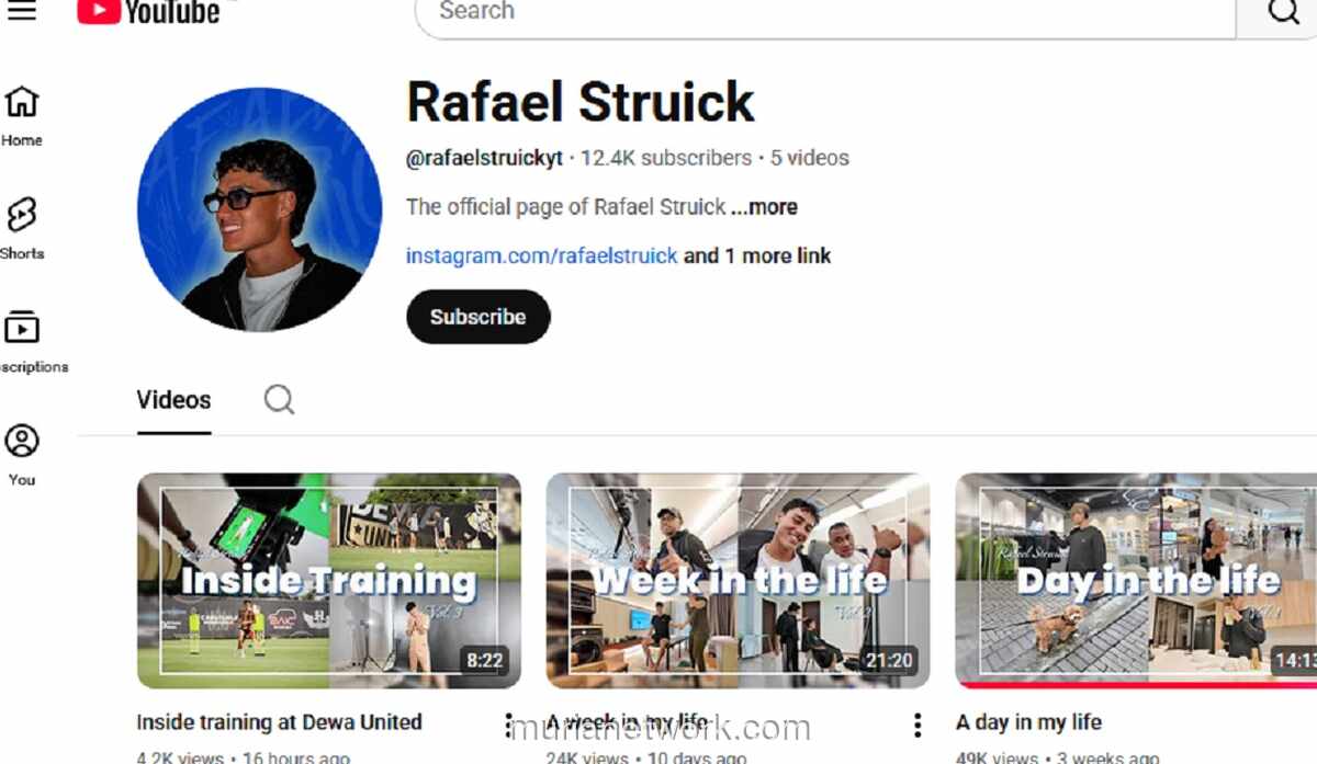 Rafael Struick Luncurkan Kanal YouTube di Tengah Catatan Gol yang Masih Minim