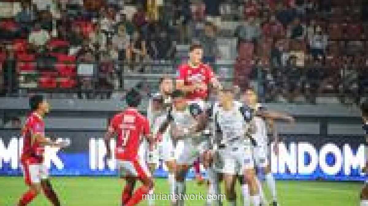 Persija Kalahkan Bali United, Perkukuh Posisi Tiga Klasemen
