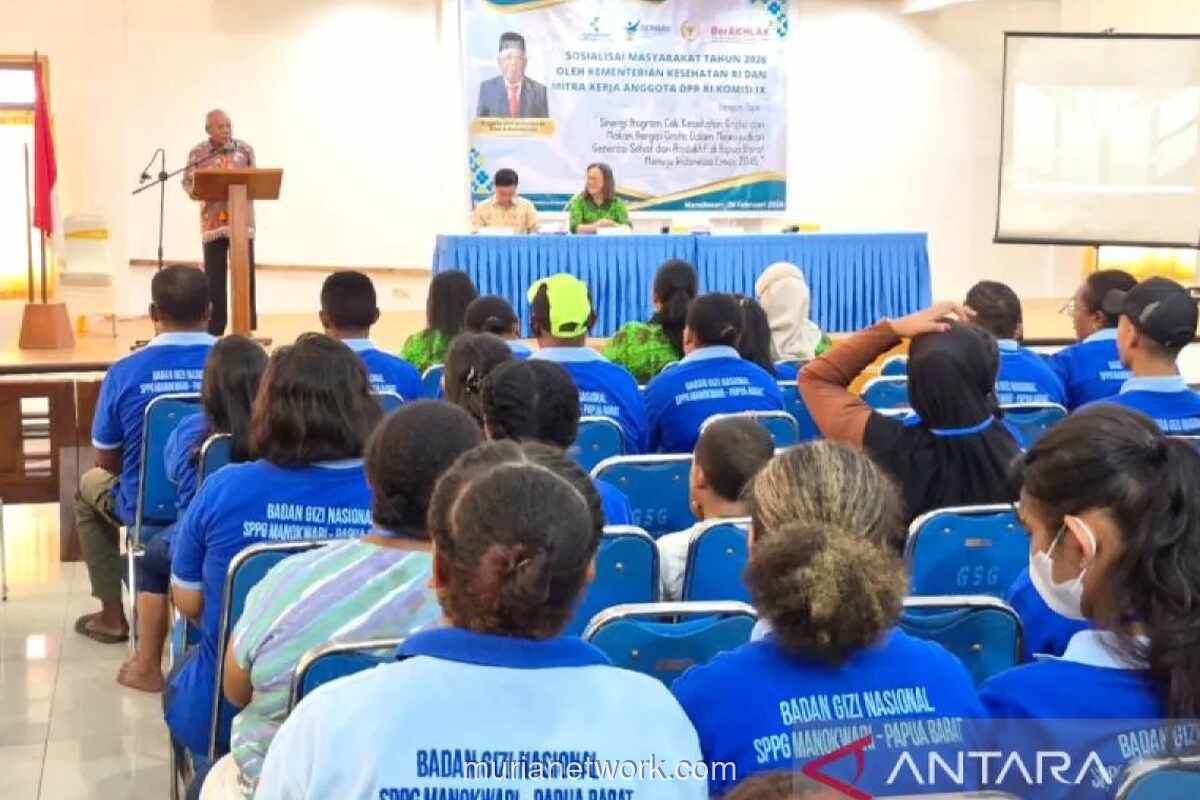 Anggota DPR Ingatkan Dapur SPPG Manokwari Utamakan Mutu Makanan Bergizi Gratis