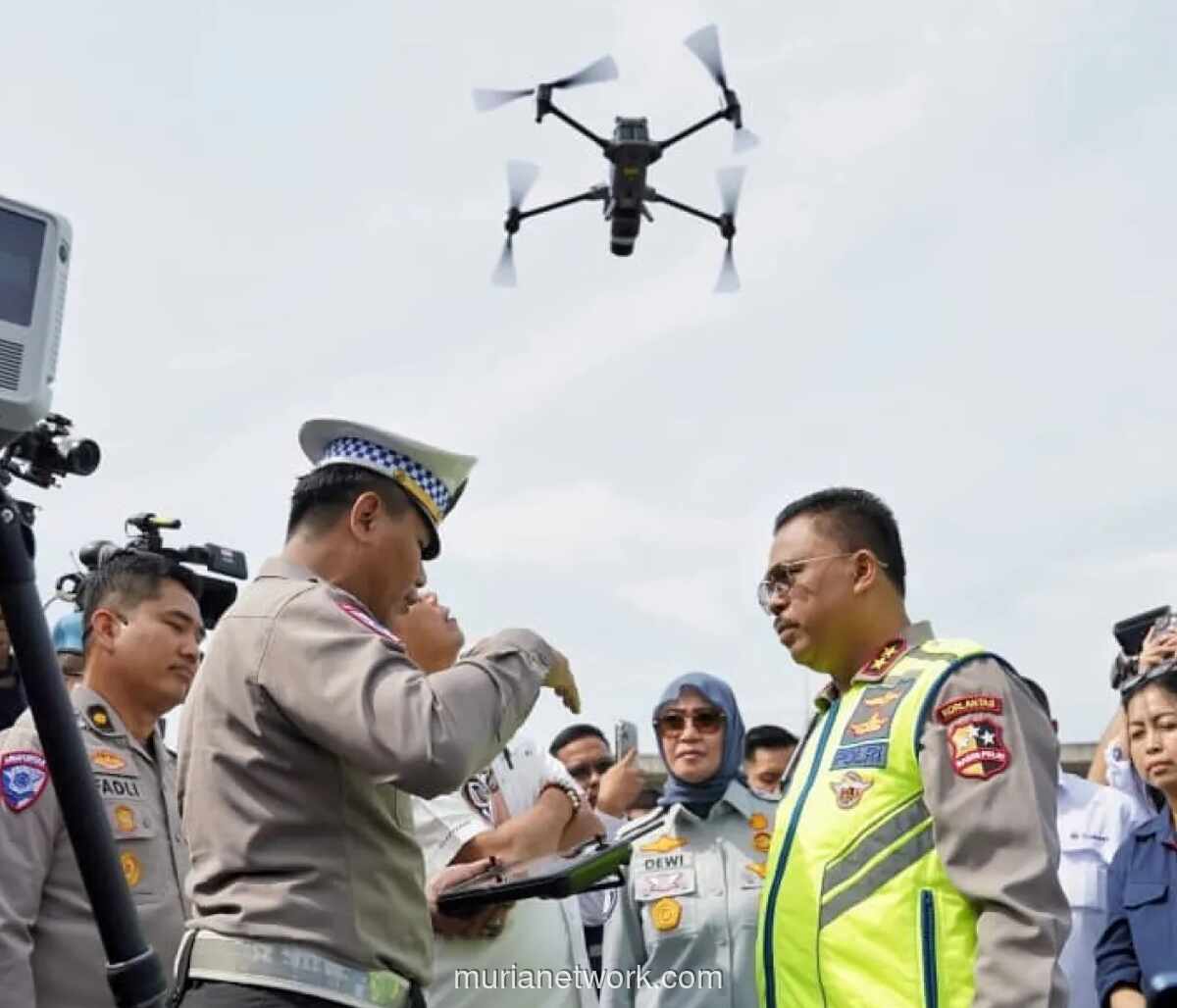 Polri Operasikan Drone ETLE untuk Awasi Pelanggaran Ganjil Genap di Jakarta