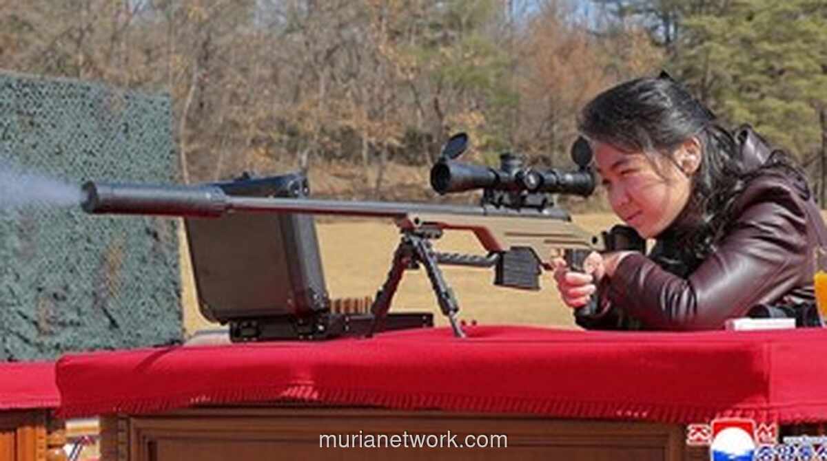 Putri Kim Jong Un Latih Tembak Sniper, Sinyal Suksesi Makin Kuat