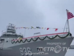 TNI AL Resmikan Kapal Riset Laut Dalam KRI Canopus-936 di Jerman