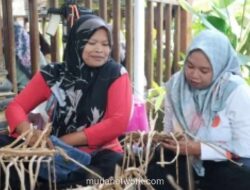 Wamensos Dorong Warga Borobudur Manfaatkan Pelatihan Anyaman Eceng Gondok