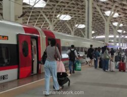 Libur Imlek Dongkrak Jumlah Penumpang Kereta Cepat Whoosh